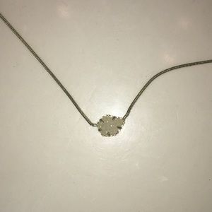 Kendra Scott Mara necklace gold/iridescent druzy